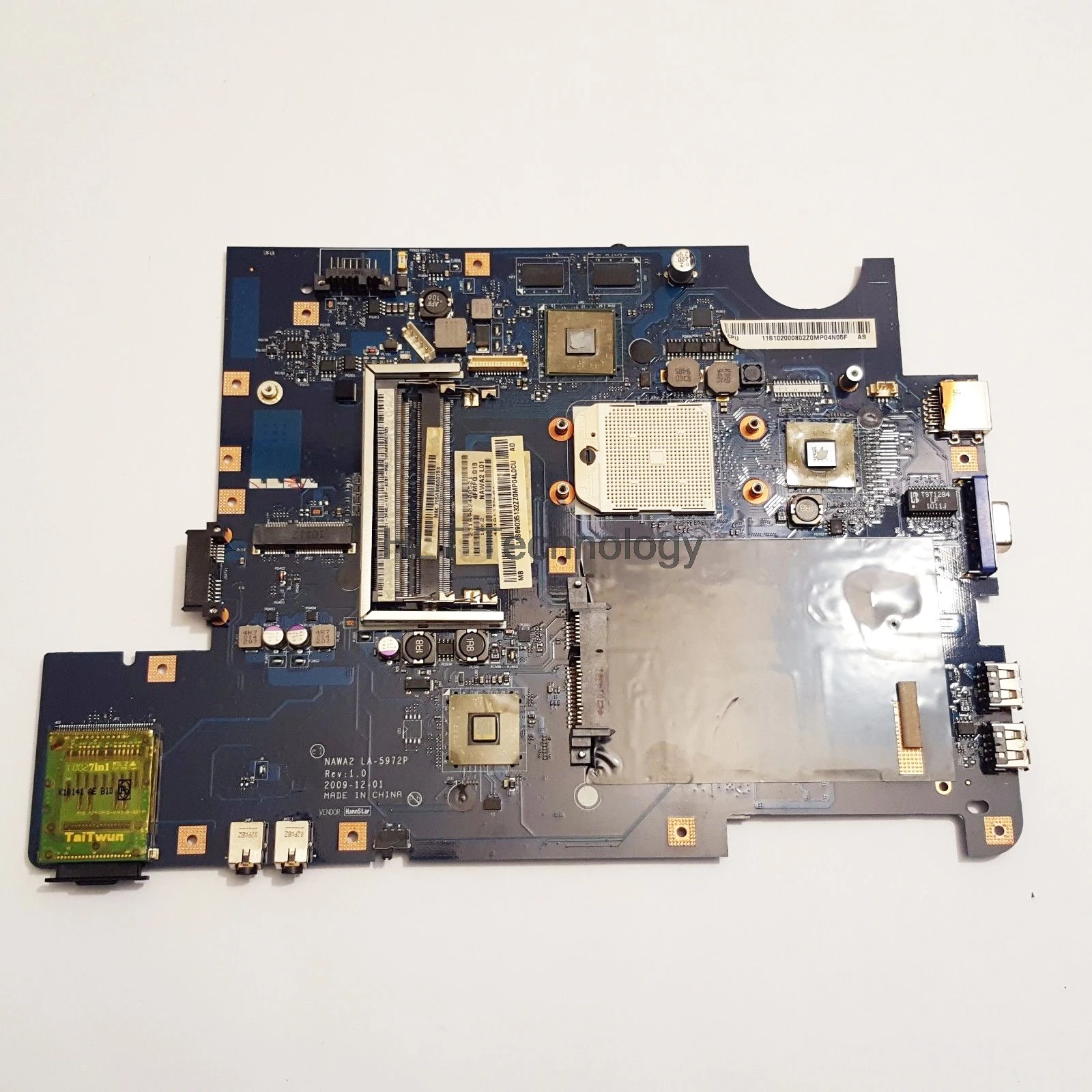 HOLYTIME اللوحة لابتوب lenovo G555 NAWA2 LA-5972P غير متكامل بطاقة جرافيكس DDR2 100% اختبار