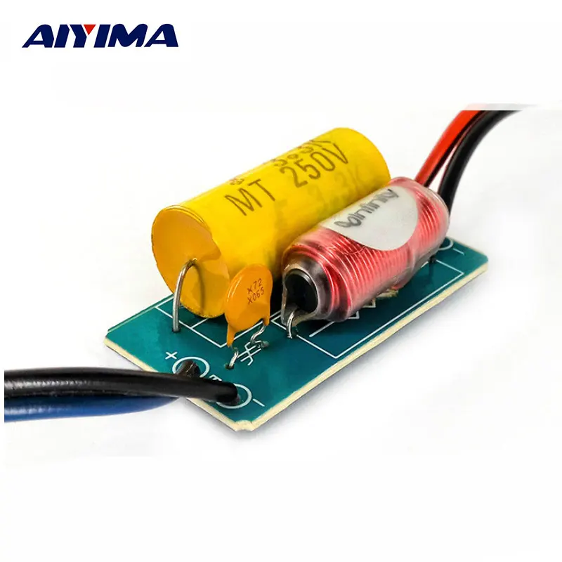 

AIYIMA 2Pcs 40W Pure Tweeter Divider Crossover Frequency Divider Home Stage Car Tweeter DIY Pure Crossover Divider