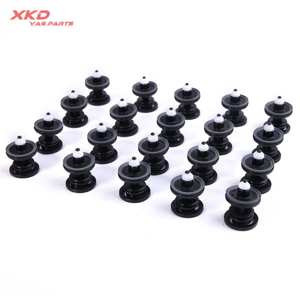 Buy 20Pcs Interior Push Type Clips Door Trim For Audi