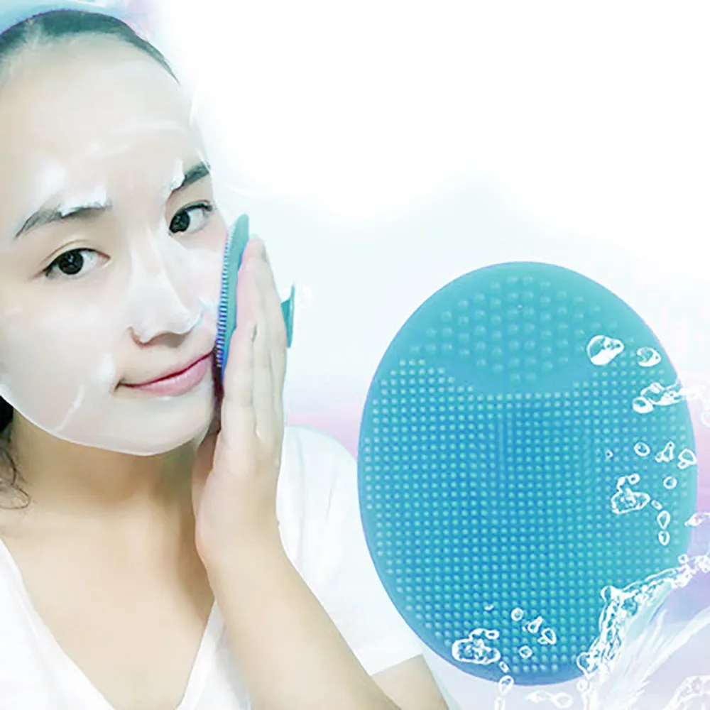 

Silicone face brush cleanser facial cleansing brush mini electric facial brush waterproof silicone facial brush beauty tools