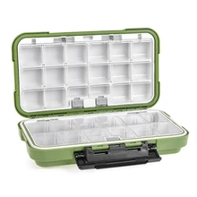 Boîte de pêche en plastique dur, pour appâts ou plombs, leurre, matériel, 30 compartiments, accessoires pour la pêche à la mouche, au bar ou à la carpe
