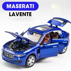 KIDAMI 1:32 Maserati Levante сплав моделирование модель автомобиля подарок шестидверный детский тянуть назад игрушечный автомобиль