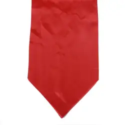 Imc атласная смокинг свадьбы самостоятельно галстук Аскот галстук для Для мужчин-красный