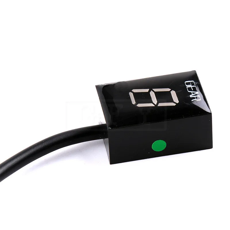 Motorcycle LCD Electronics 6 Speed 1 6 Level Gear Indicator Digital