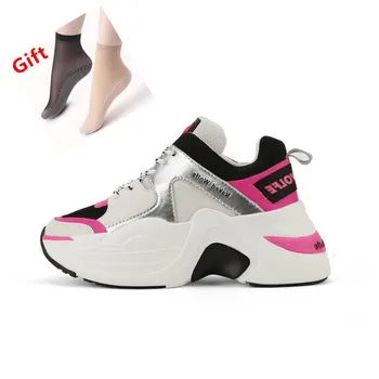 

Brand luxury ladies shoes retro sports casual shoes spring and autumn new hot sale thick-soled shoes comfortable and breathable