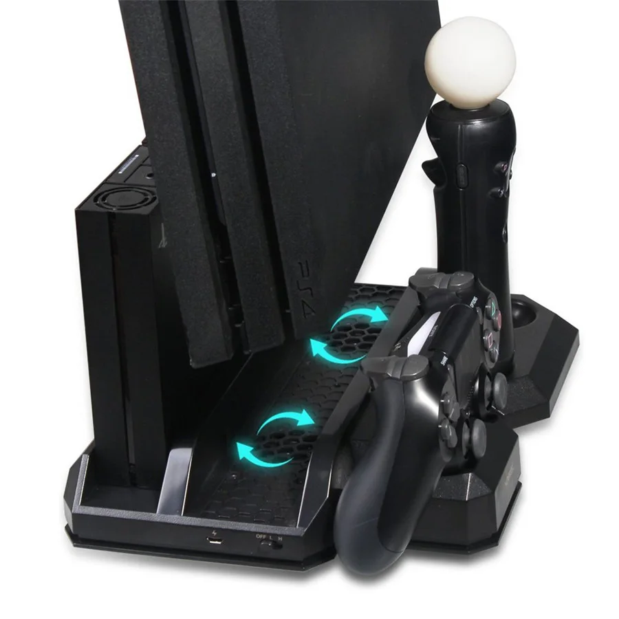 ДОБЕ PS4/PRO/SLIM VR стенд вертикальной многофункциональный контроллер Подставка для