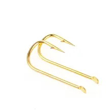 100 шт. колючей крючки золотые плоские манжеты Крючки из высокоуглеродистой стали с колючей крючки