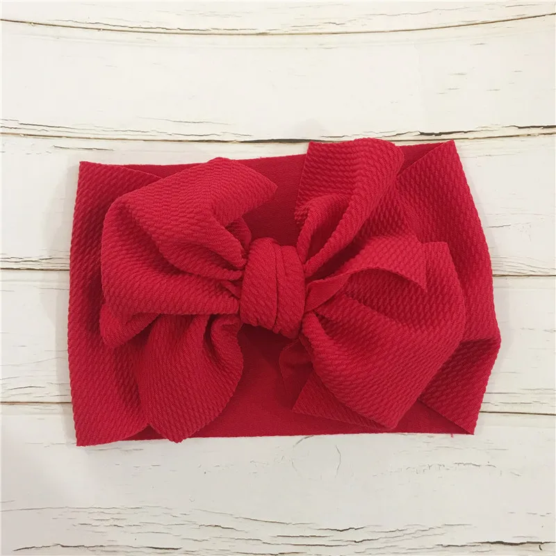 

Cute Neborn Kids Girl Baby Bow Headband Hair Band Accessories Headwear Head Wrap