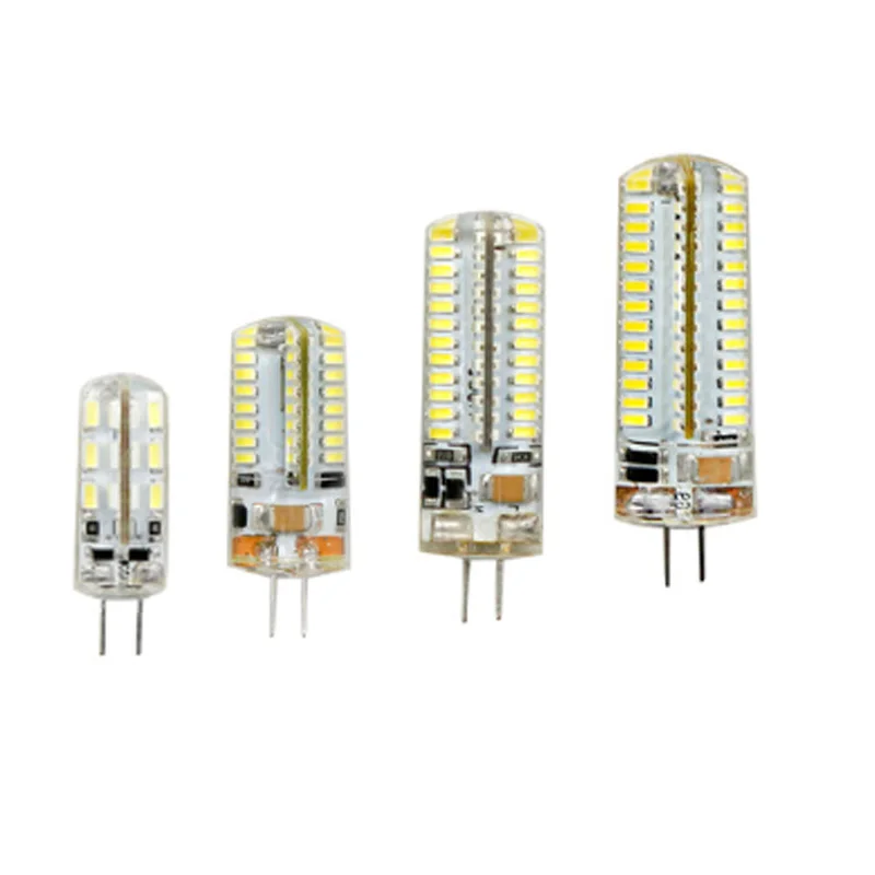 

NEW Arrival 12V AC/DC3014 G4 LED Bulb 3W -12W LED G4 Lamp Light for Crystal Chandelier G4 LED Lights Lamps SMD 24/120 LED Bulb