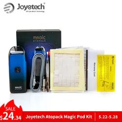 100% Оригинал Joyetech Atopack Magic Pod Комплект Встроенный 1300 мАч батарея NCFilm нагреватель 7 мл Pod ёмкость электронная сигарета Pod