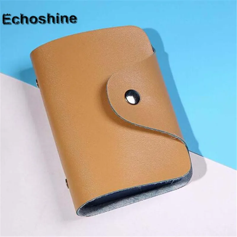 

Excellent Quality Men & Women Leather Credit Card Holder Business Card Case & ID Wallets 24 Cards Gift wholesale A9