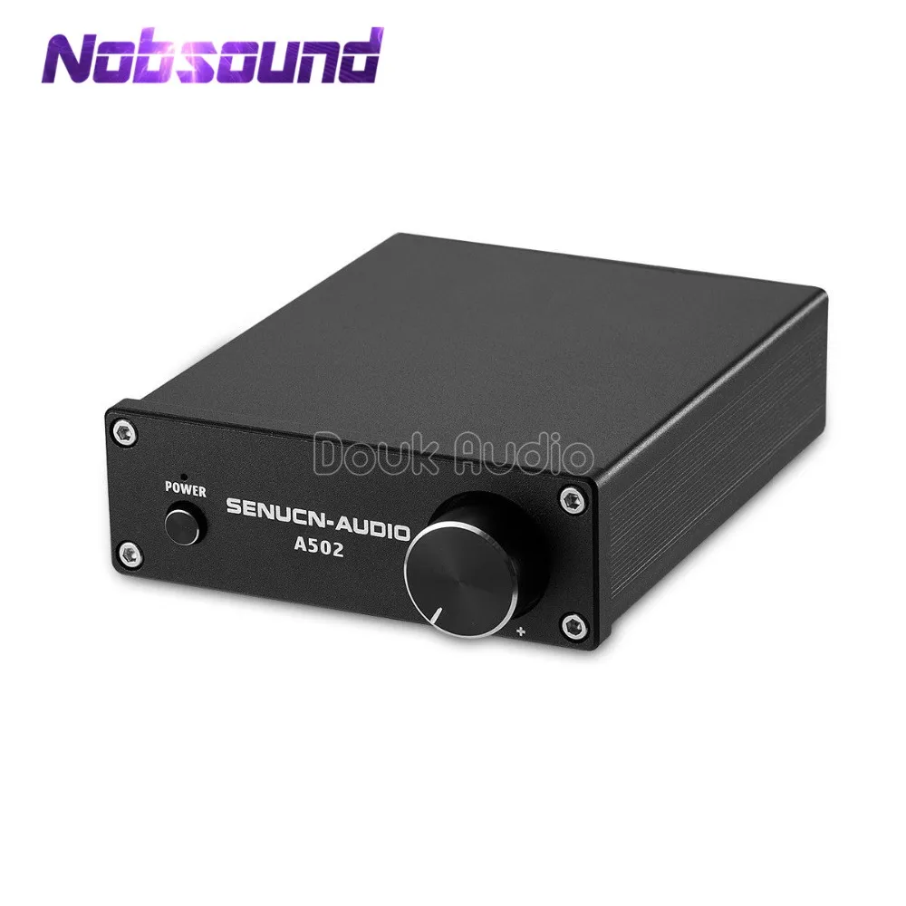 Nobsound Мини цифровой усилитель мощности TPA3116D2 HiFi стерео аудио Amp 50 Вт * 2 для домашних