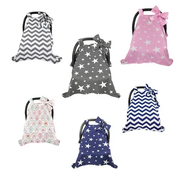 

6 models Breastfeeding Cover Baby Nursing Covers Baby Stroller Car Seat Cover Breathable Sun Shade Canopy Dustproof Blanket New