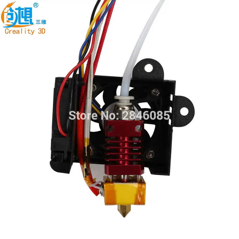 Детали экструдера для 3D принтера Ender 3 cr10 с полным заполнением в сборе + насадка 0 4