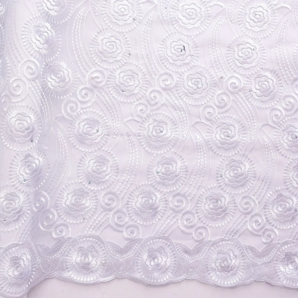 French Laces Fabrics High Quality Tulle French