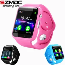 HOT Bluetooth Smart Watch A1S Support SIM TF Cards For Android IOS Phone Children Camera Women Bluetooth Watch With Russia