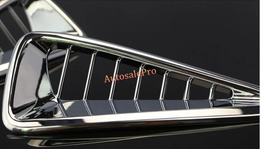 2 шт. хромированные передние противотуманные светильник ABS для Toyota Camry 2015 2016|abs