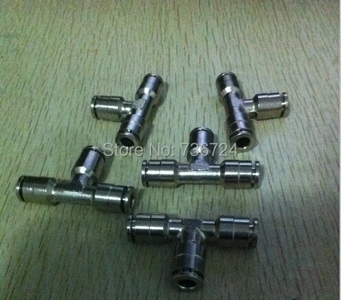

MPUT 4MM,Fast shipping ,tube connector pneumatic brass equal tee