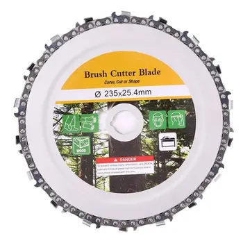 

18 Teeth Chainsaw Disc Multi-functional Garden Saw Mower Metal Blade Cutter