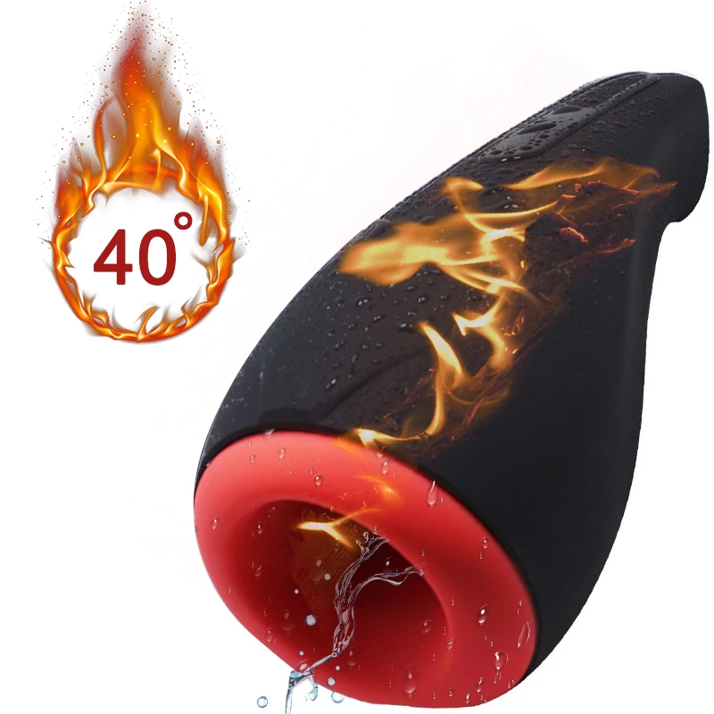  Men Masturbator Cup Auto Suck Rotating Masturbation Cup with Induction Sexual Moans Masturbator Cup