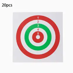 20 шт./компл. Стрельба Цель Охота Тактический Жесткий Бумага квадратный страйкбол лук стрельба из лука аксессуары Обучение Практика игры