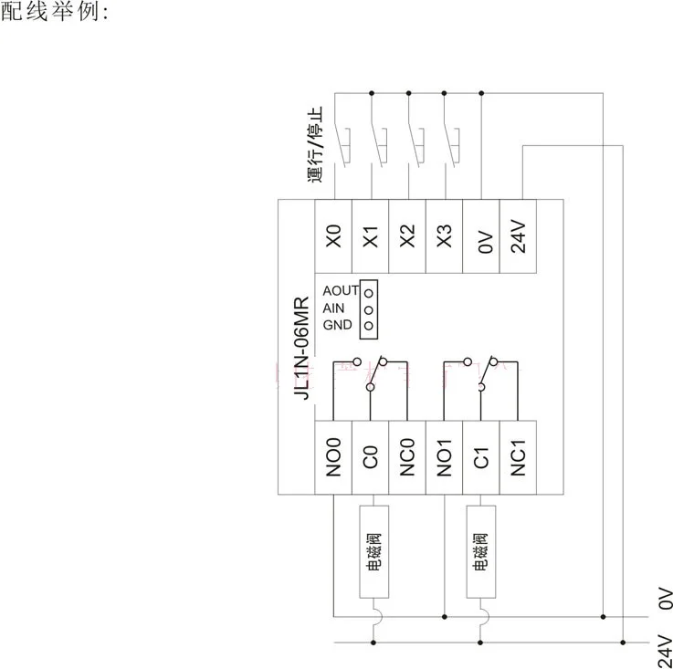 PLC FX1N-06MR, модуль релейный модуль задержки пуска