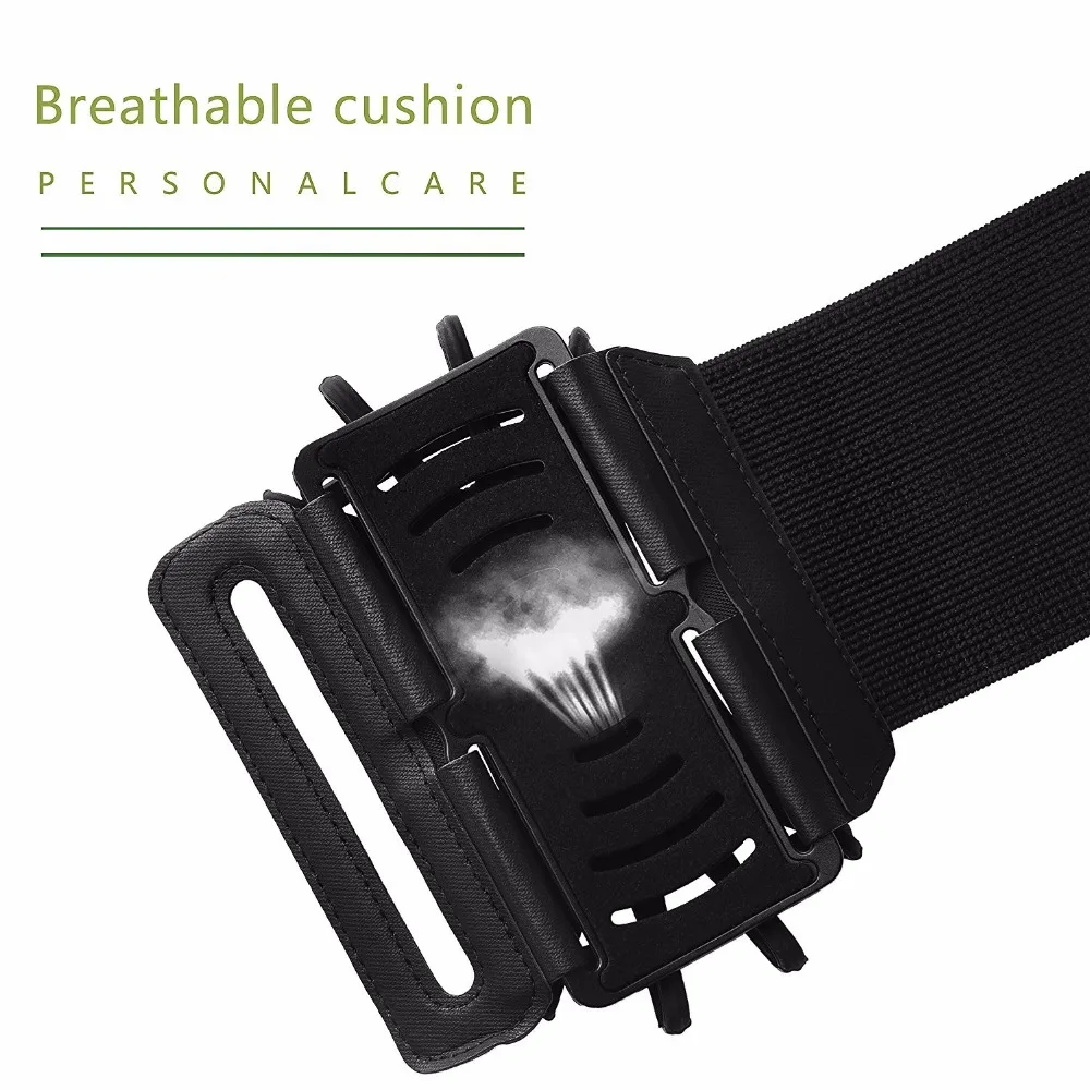 جديد 180 درجة للماء رونينغ قابل للتعديل شارة المحمول معصمه حزام حالة ل كل المحمول الهاتف حجم من 3.5 إلى 6 بوصة