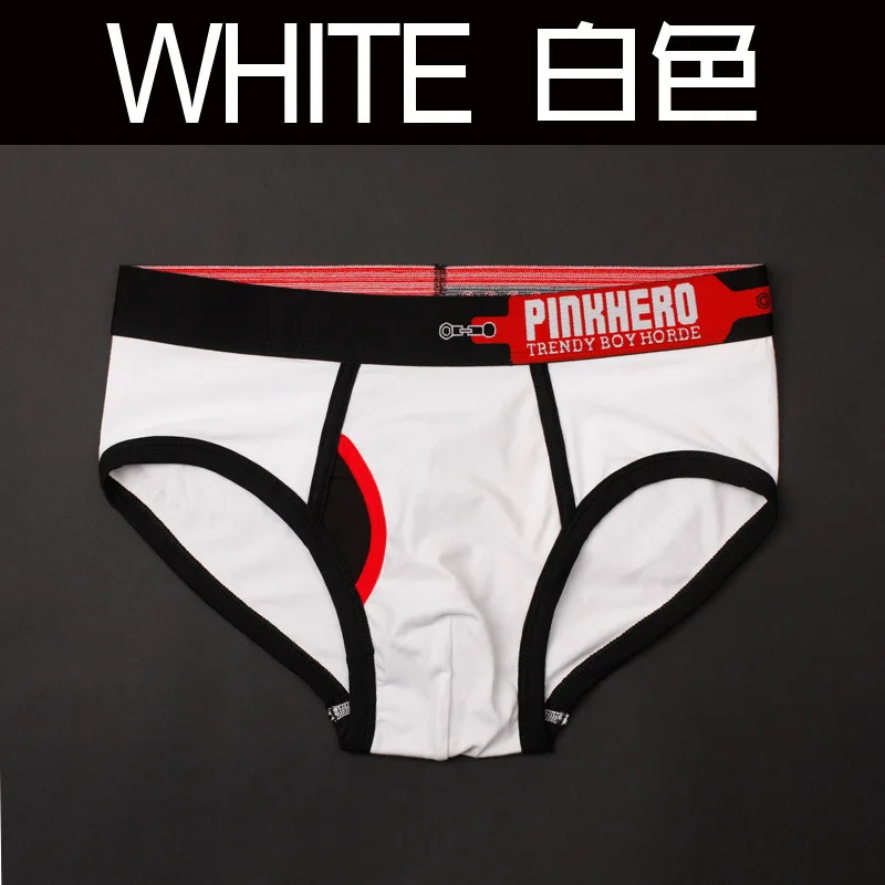 Super cool Modern Men's underwear Boxers Cuecas 5 Colors Stripe Pattem