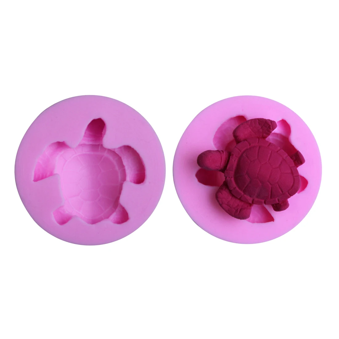 

Top Sale DIY Sea Turtle Cake Decorating Tools Fondant Chocolate Pudding Silicone Cake Mold Baking Tools Tortoise Pastry Soap