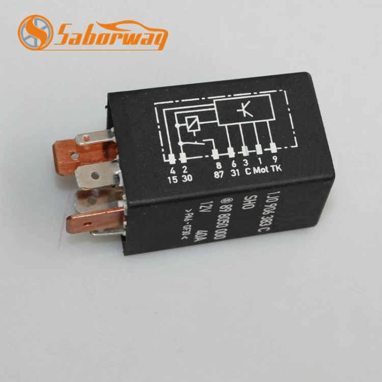7 контактное реле топливного насоса Saborway No 409 для Passat B5 Bora Golf MK4 Bettle A3 TT Octavia 1J0906383C 1J0