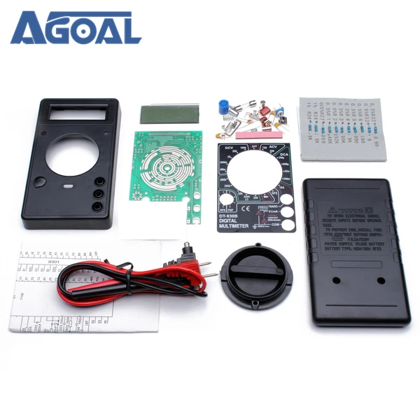 

DIY DT830B Digital Multimeters Kit Electronic Learning Kit