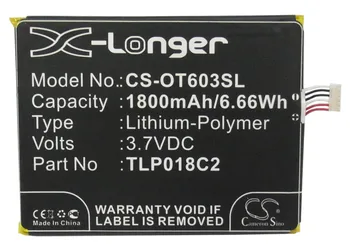 

Cameron Sino High Quality Battery TLP018C2, TLp018C4 for Alcatel One Touch Idol Ultra, OT-6033, OT-6033X