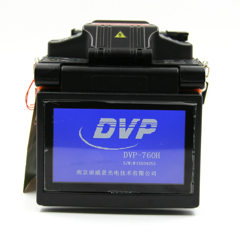 

High quality DVP-760H Optical Fiber Fusion Splicer FTTH Fiber Optic Splicing Machine English menu