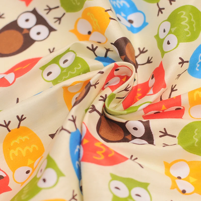 100 Cotton Twill Fabric High quality children material Colorful