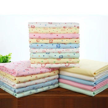

90*150cm Needlework The Cloth Fabric Tissues Knitted For Sewing Cache Sewing Aterial Jersey Stretchy Cotton Baby D30