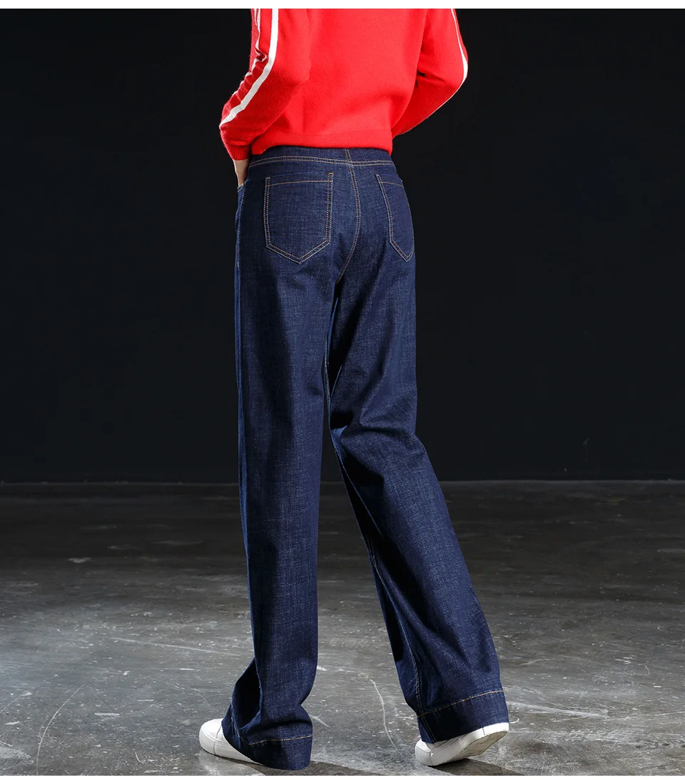 Shangege женские широкие джинсы, женские свободные длинные джинсы для весны и осени