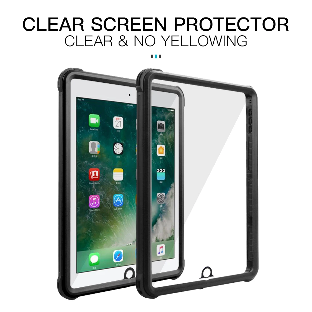 Для iPad Pro 10,5 чехол, чехол для iPad Pro 10,5 Smart Cover противоударный пылезащитный водонепроницаемый ТПУ задняя крышка