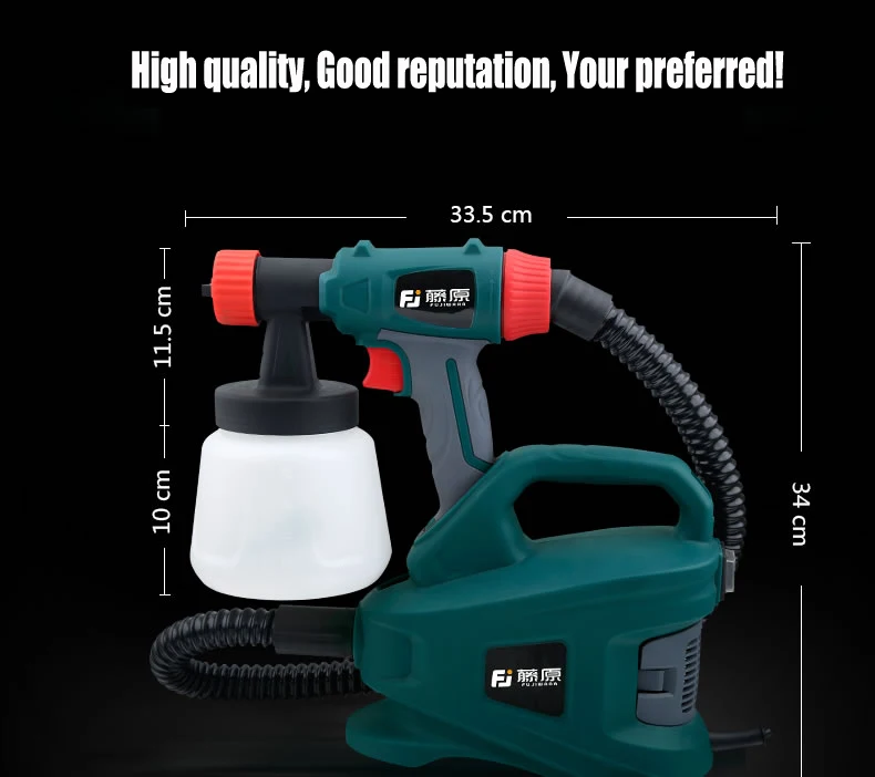 Fujiwara 220 v 800 w pulverizador elétrico