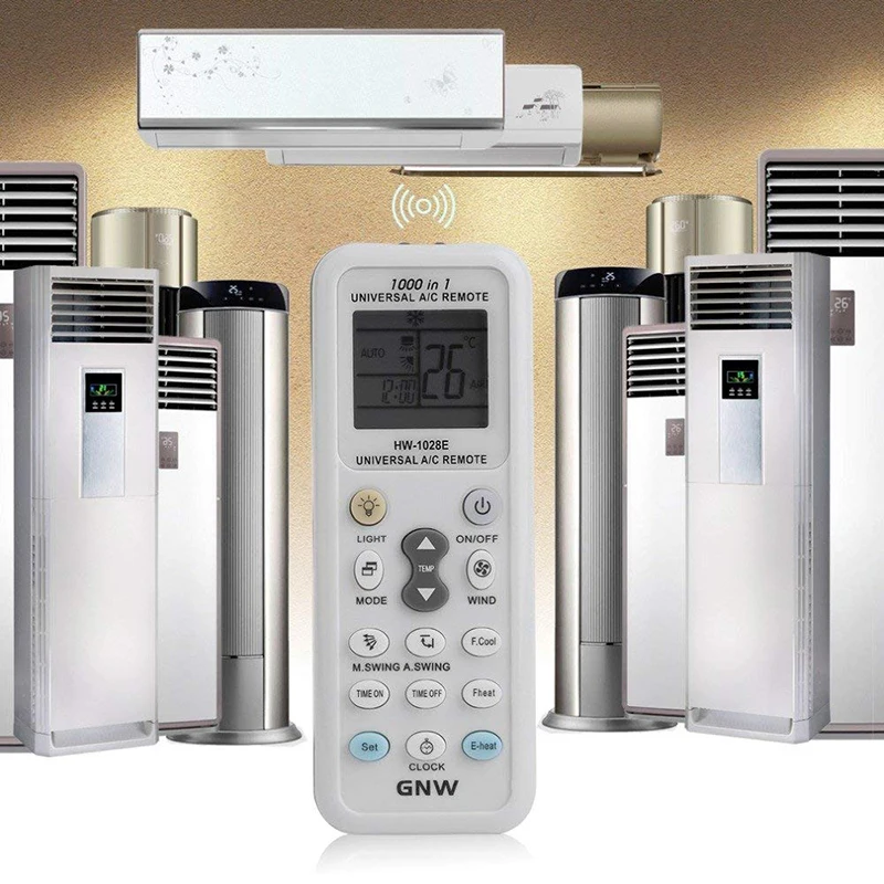 

1PCS Universal Low Power Consumption Air Condition Remote Portable A/C Remote Air Condition Controller