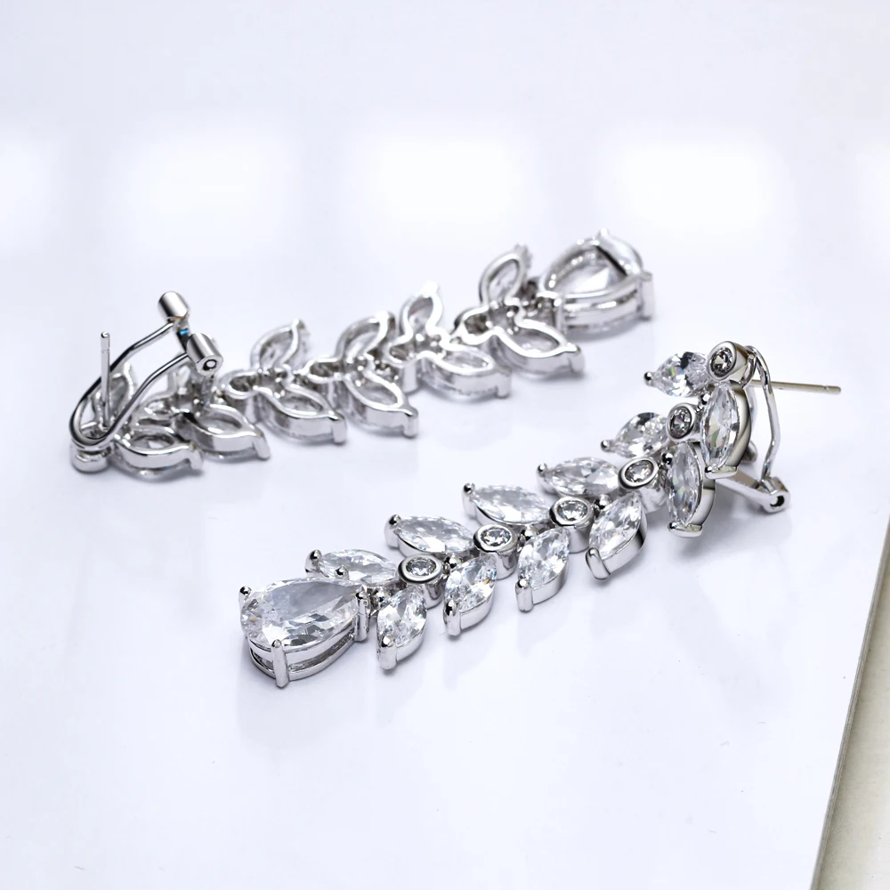 Long leaf earrings (10)