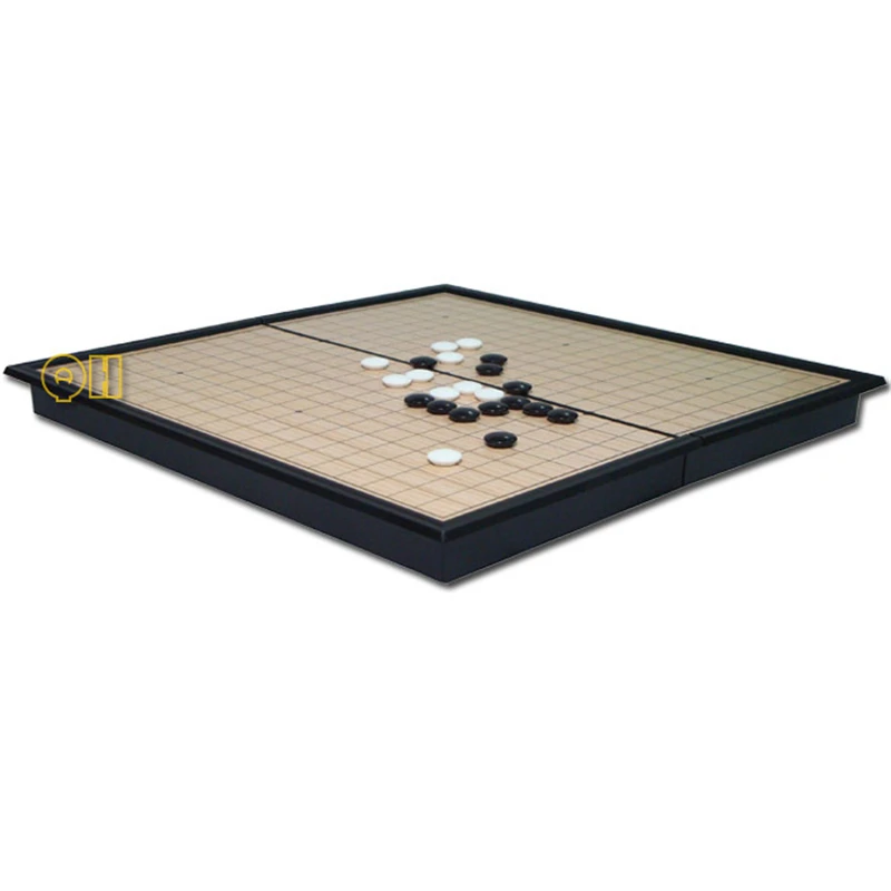 BSTFAMLY Magnetic Go Chess 19 Road 361 Pcs/Set Chinese Old Game of Go Weiqi International Checkers Folding Table Toy Gifts LB03