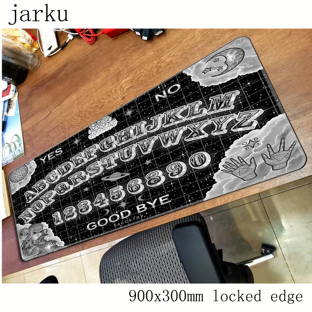 Ouija Настольный коврик для мыши компьютерный игровой 900x300x2 мм большой Модный