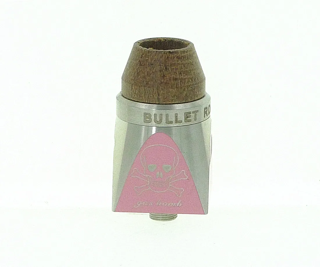 Pink Gas Bomb Bullet RDA Rebuildable Dripping Atomizer DIY Dripper