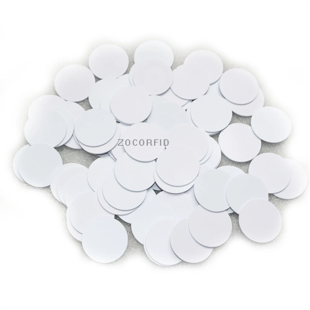 10 шт. rfid метка TK4100/EM4100 125 кГц идентификационная монета 20 мм/25 мм/30 мм монеты Rfid