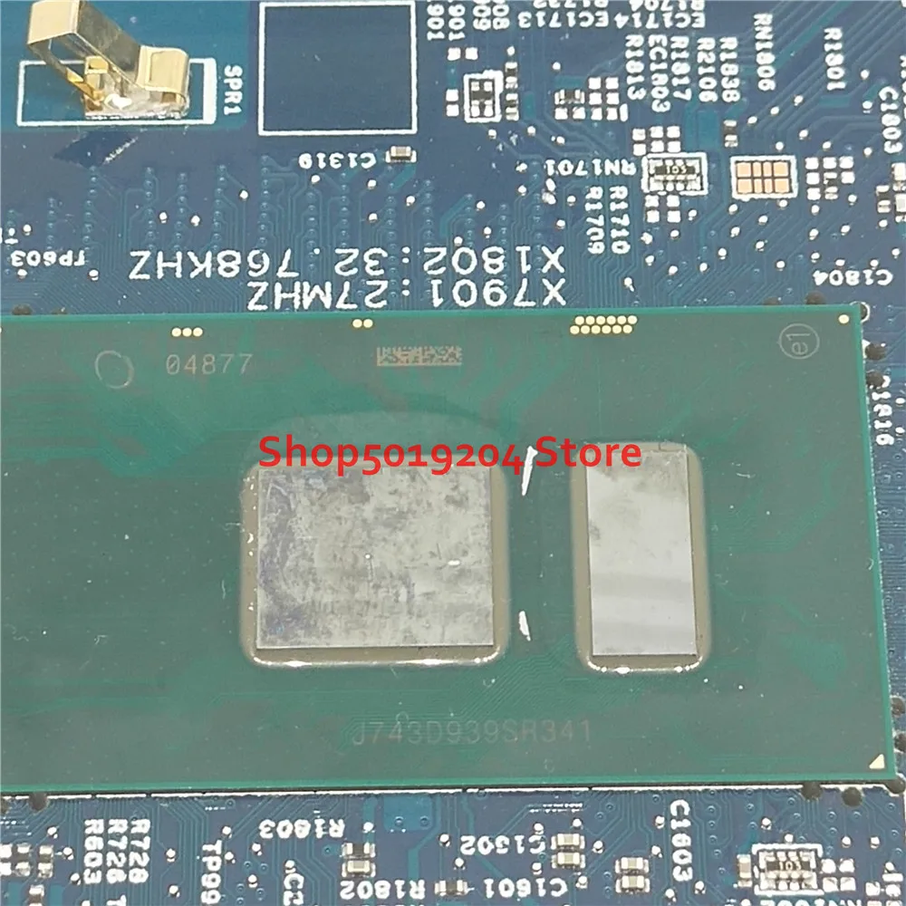 Для DELL Latitude 3480 3580 L3480 L3580 Материнская плата ноутбука i7-7500U SR341 16852-1 D5FVH CN-07YVGW 7 YVGW 07 YVGW материнская плата
