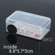 R674 прямоугольная пластиковая коробка прозрачный продукт упаковочная коробка для хранения Pp металлический Запчасти коробка крышка ящика для инструментов