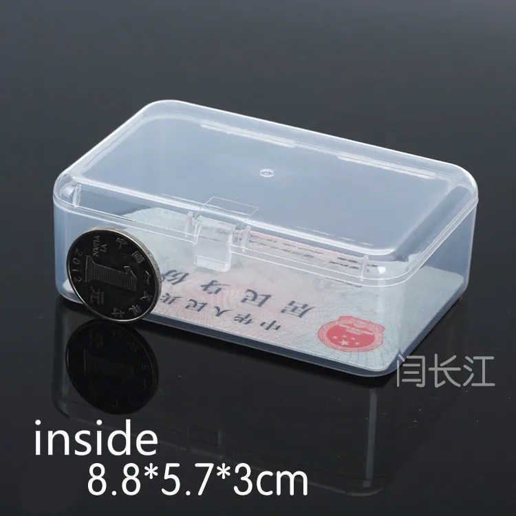

R674 Rectangular Plastic Box Transparent Product Packaging Storage Box Pp Metal Parts Box Tool Box Cover