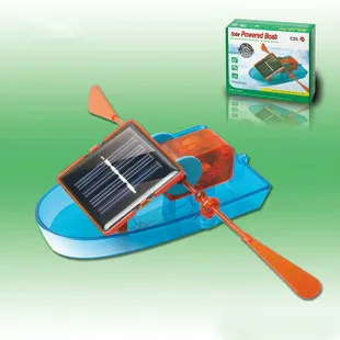 solar powered toy boat