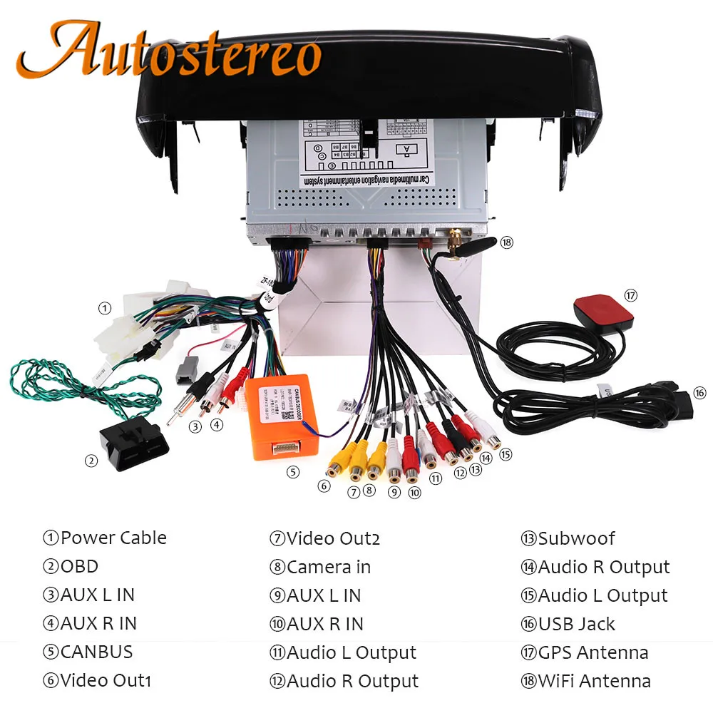 Sale Android Tesla style Car GPS Navigation No DVD player For TOYOTA Land Cruiser Prado 10+ head unit multimedia radio tape recorder 5