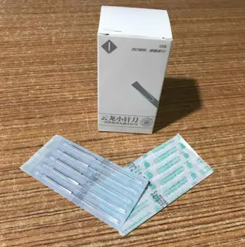 

A one-time Aluminium handle Small needle knife 100pcs/pack free shipping